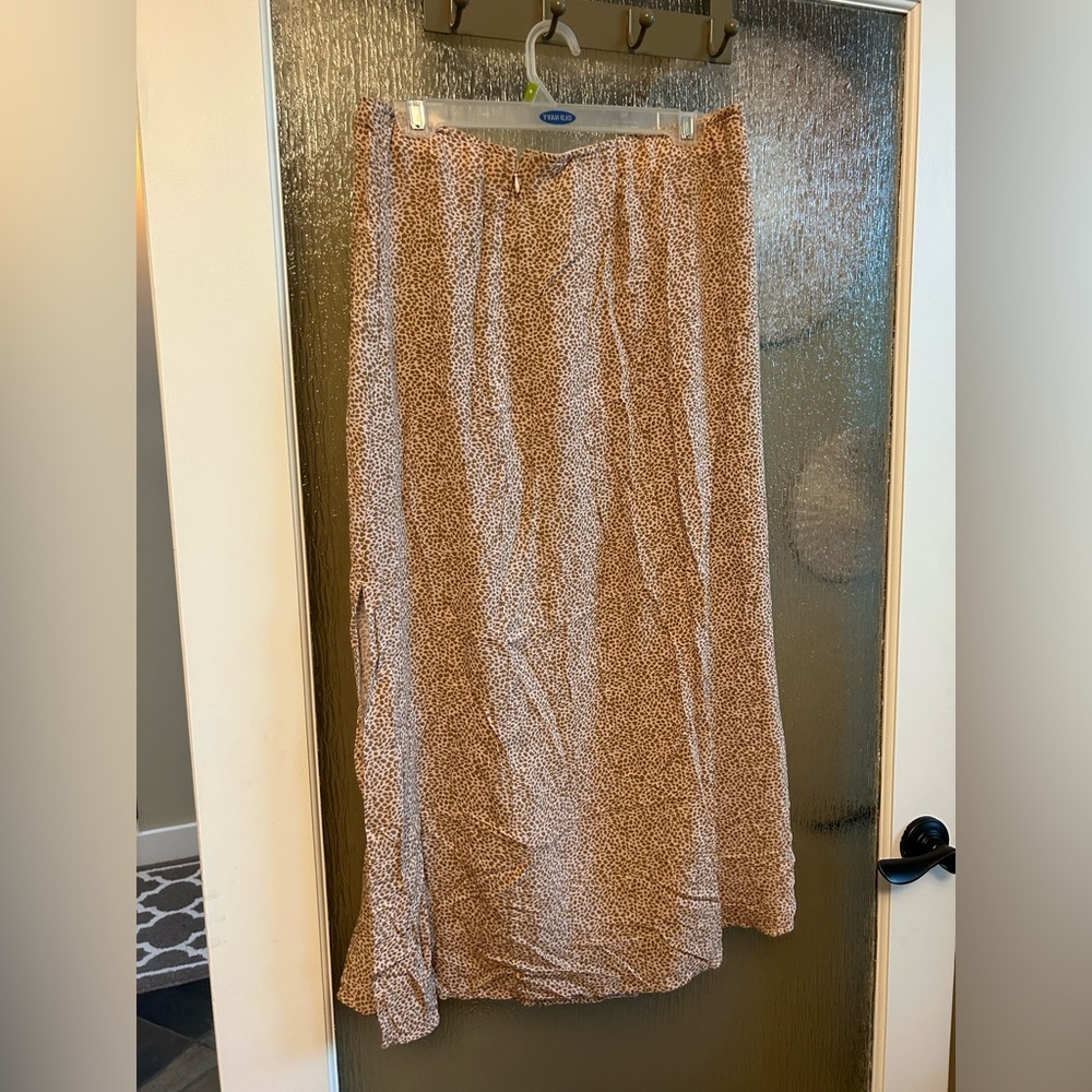 American Eagle Leopard Print Midi Skirt - Picture 6 of 9